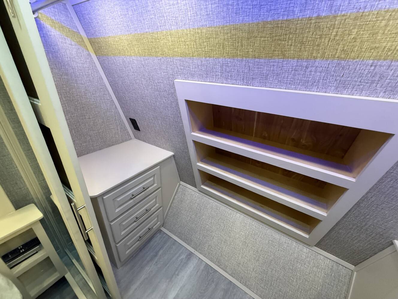 A photo of this 2023 Luxe TOY HAULER 48FB
