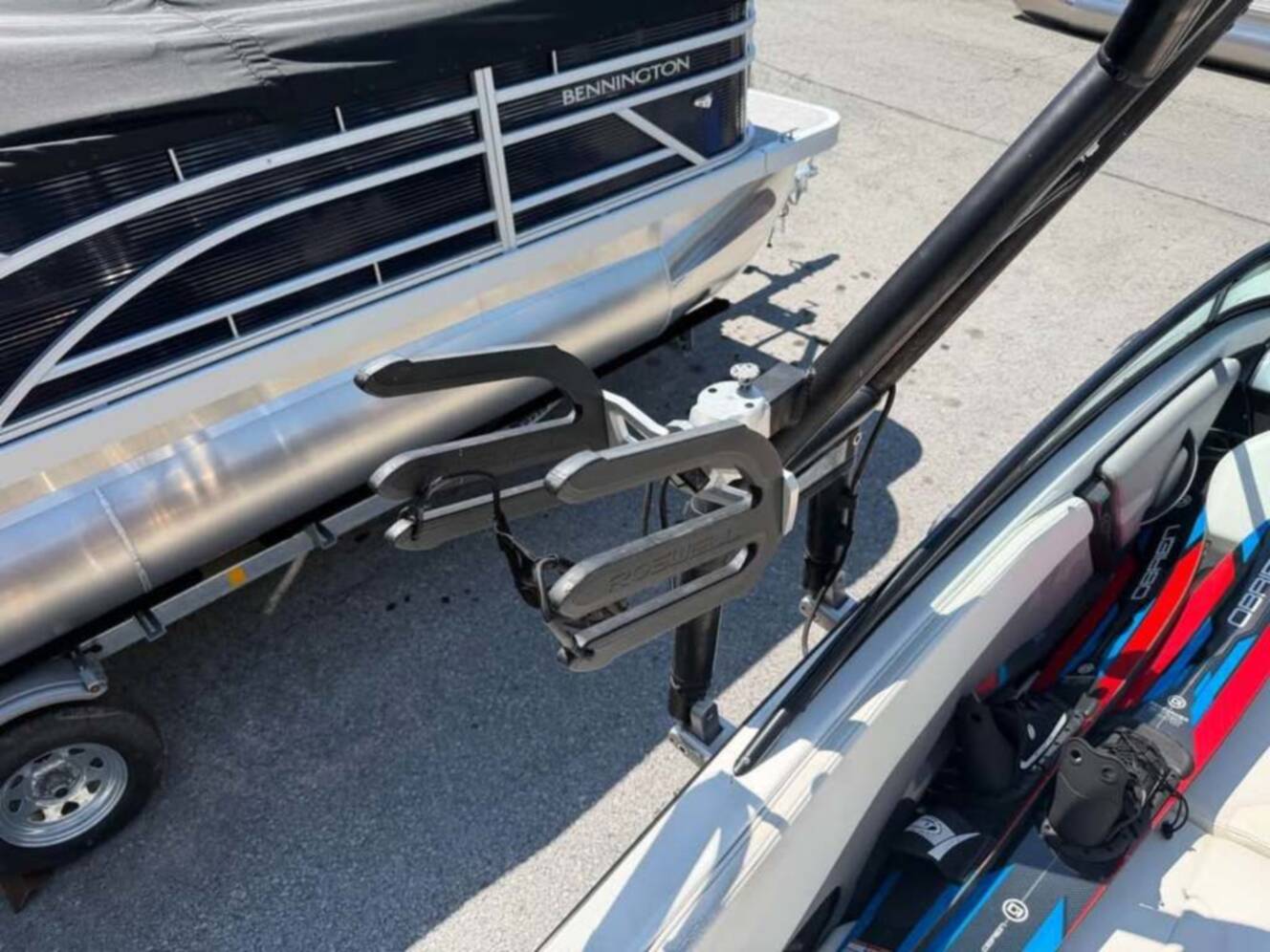 A photo of this 2016 Monterey 218SS surf