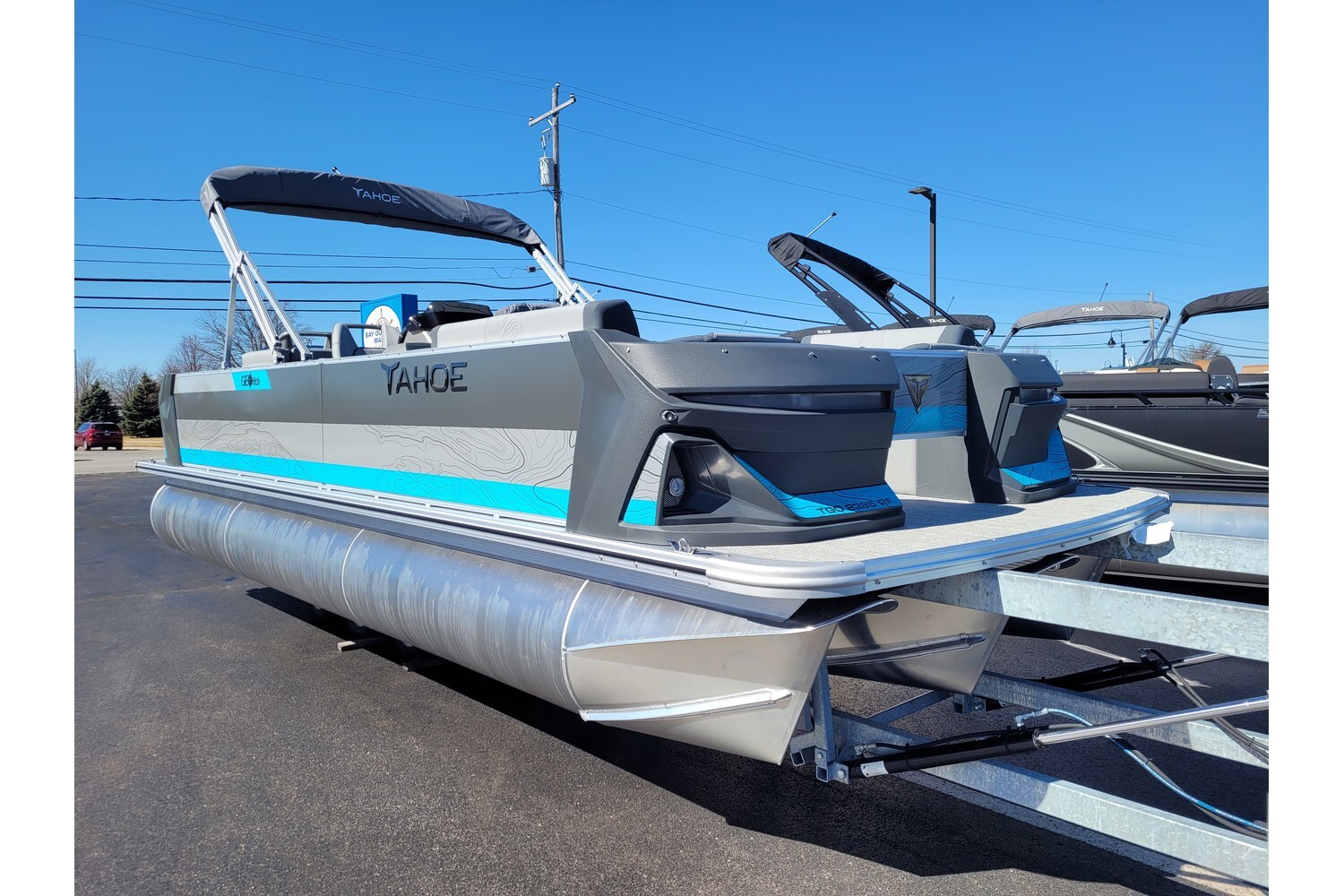 2026 Tahoe Pontoons 2385 GEOfish Rear Fish SP25 in clayton NY