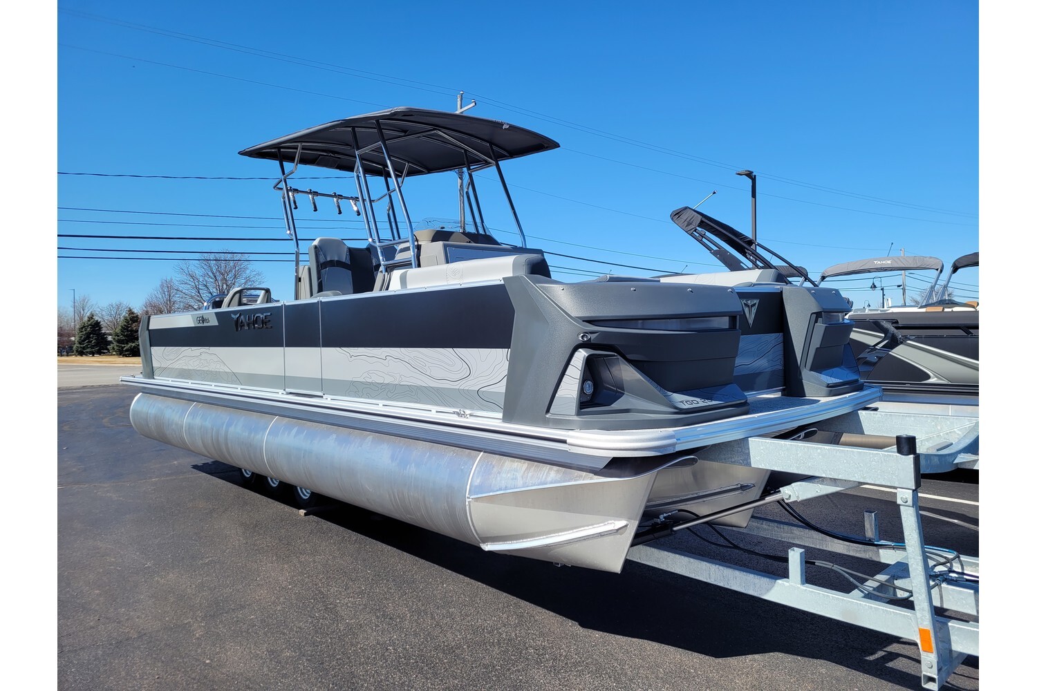2026 Tahoe Pontoons 2585 GEOfish Center Console CRF SP25 in clayton NY