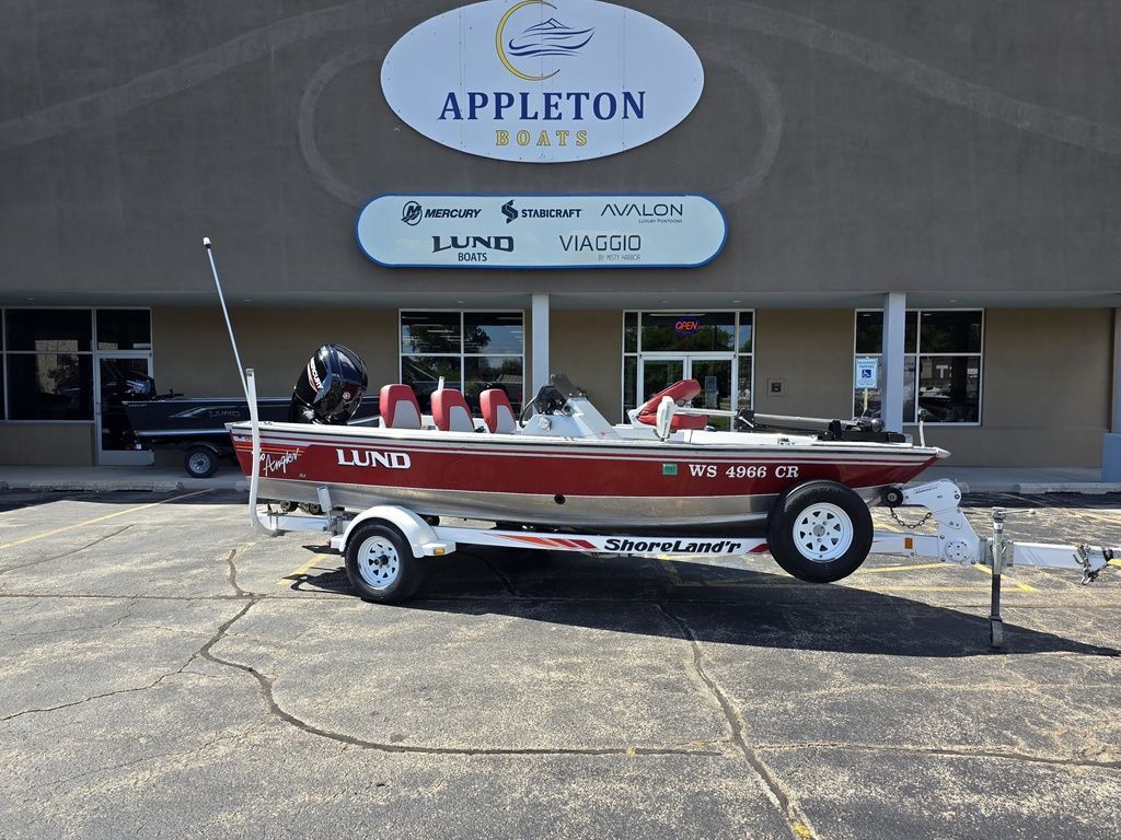 1992 Lund 1700 Pro Angler DLX 1650 TILLER in appleton WI