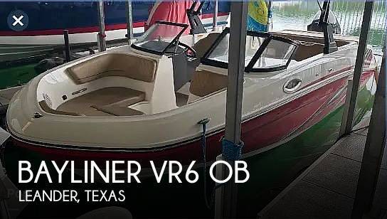 2022 Bayliner VR6 OB in leander TX