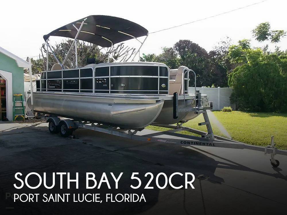 2016 South Bay 520CR Tritoon Salt Water Series in port saint lucie FL