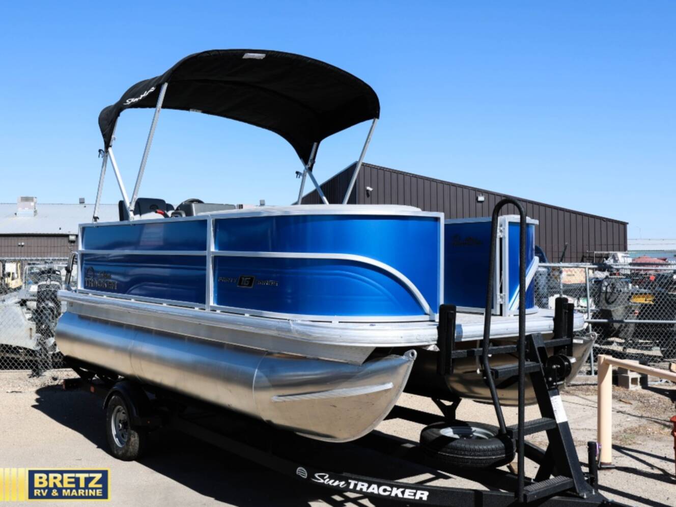 A photo of this 2026 Sun Tracker Party Barge 16 DLX