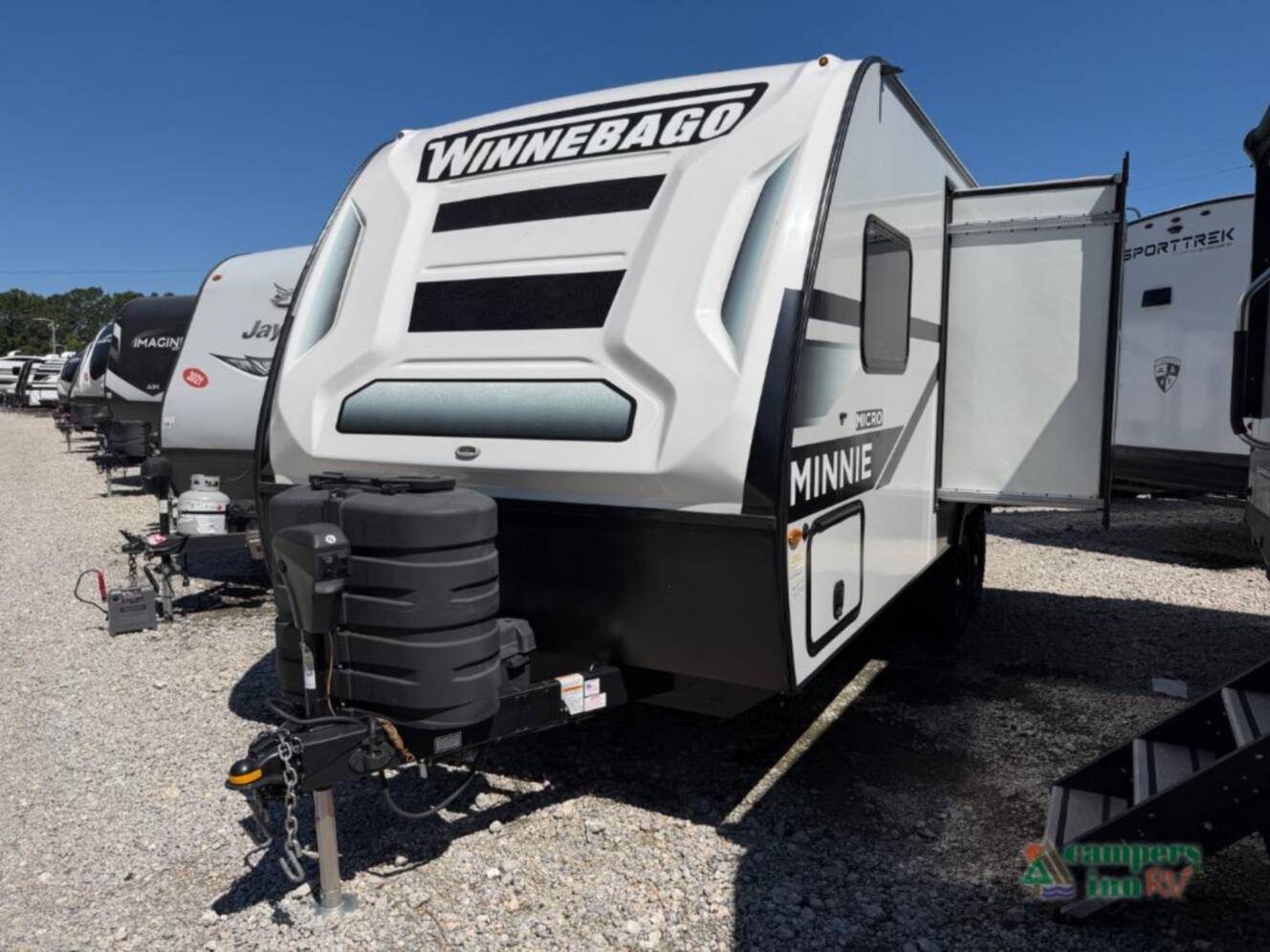 A photo of this 2023 Winnebago Micro Minnie 2108TB