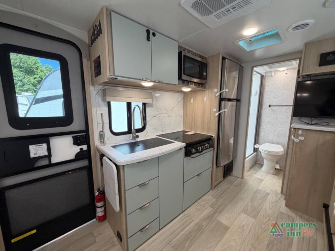 A photo of this 2023 Winnebago Micro Minnie 2108TB