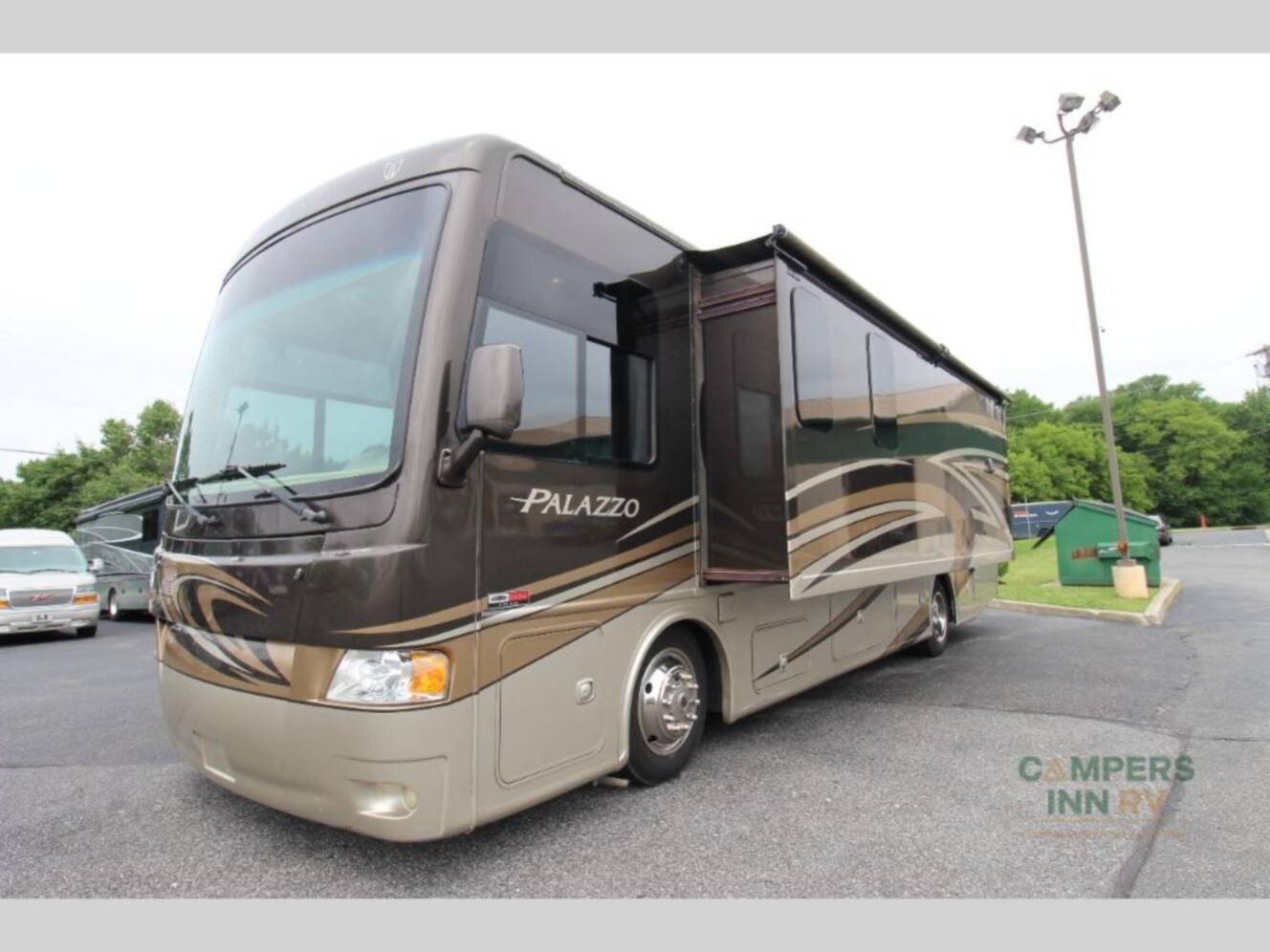A photo of this 2015 Thor Motor Coach Palazzo 33.2