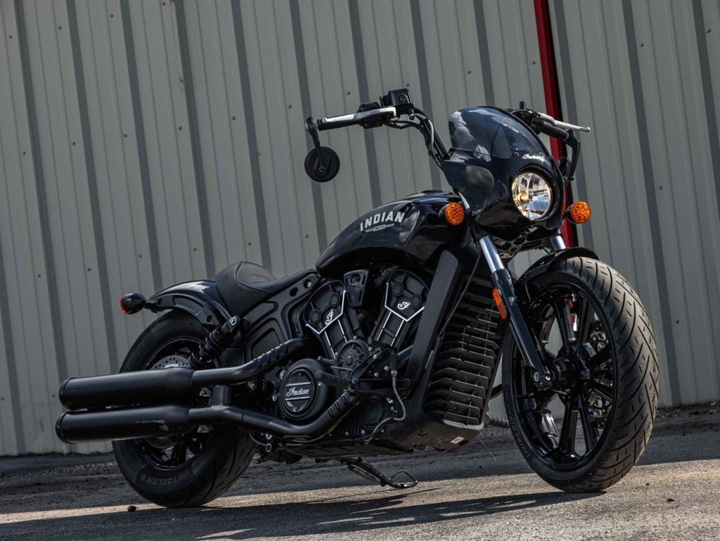 Used 2022 Indian Motorcycle® Scout® Abs Black Metallic Rogue For