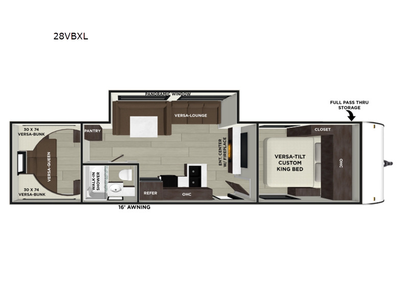 2027 Forest River Rv Salem Cruise Lite 28VBXL in kokomo IN
