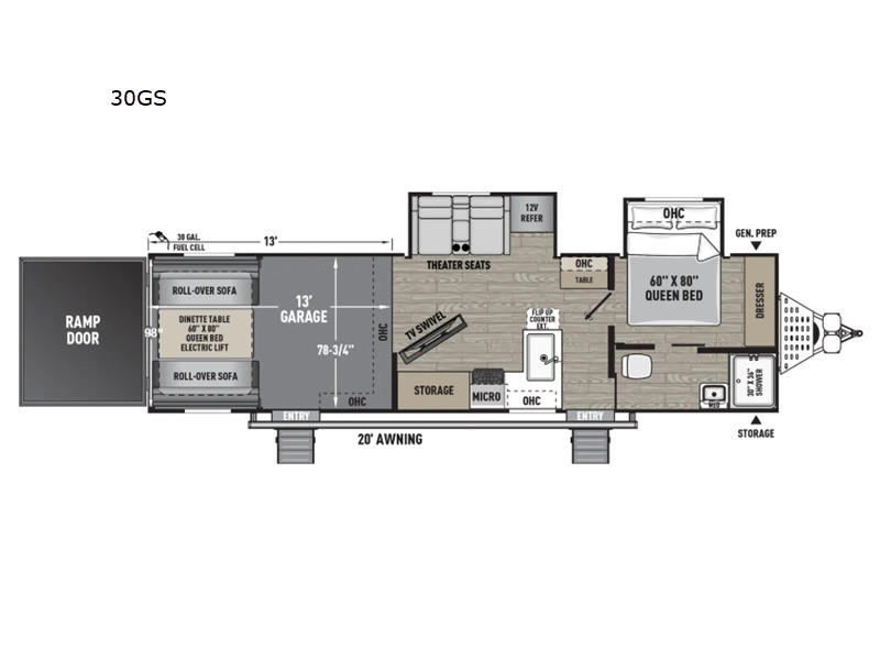 2027 Forest River Rv Work and Play 30GS in bunker hill IN