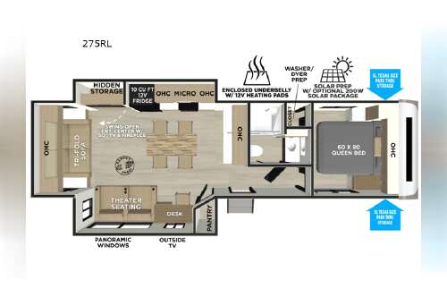 2026 Forest River Rv Salem Hemisphere 275RL in fremont OH