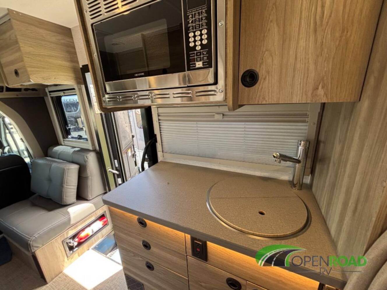 A photo of this 2027 Winnebago EKKO Sprinter 23B