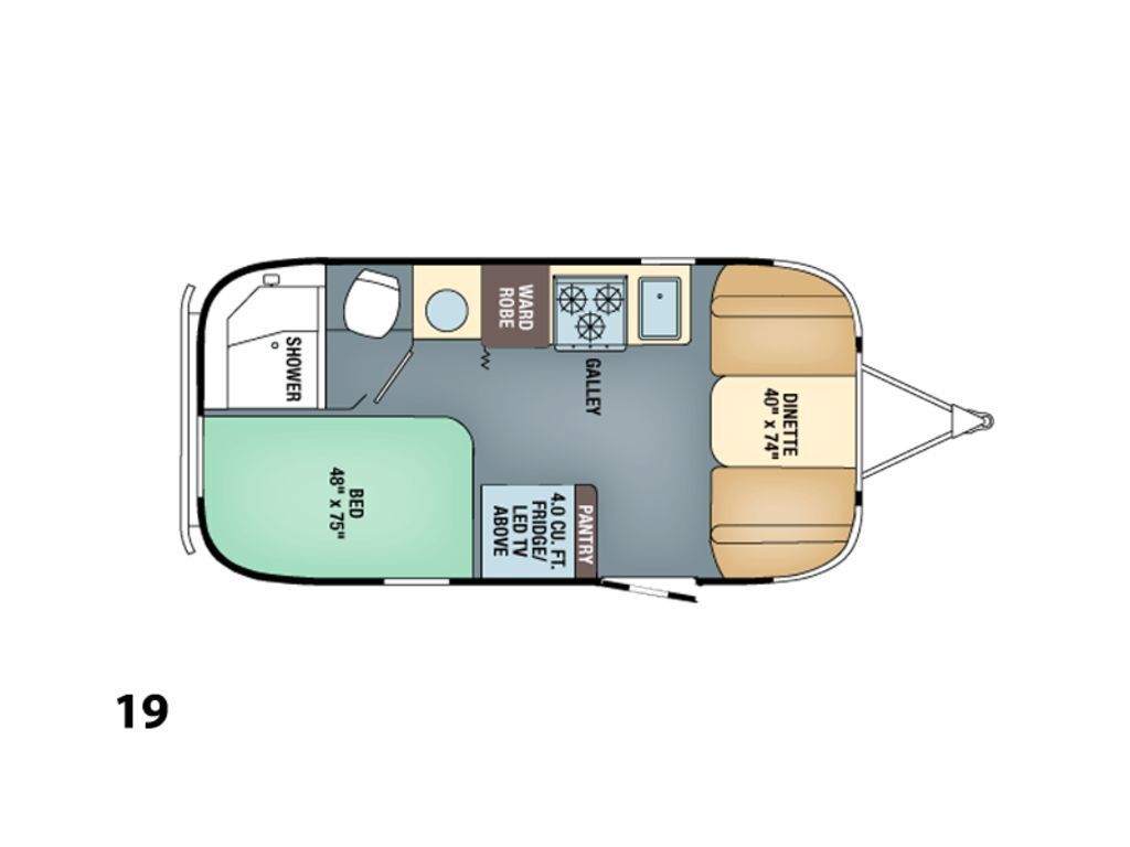 A photo of this 2016 Airstream International Serenity 19