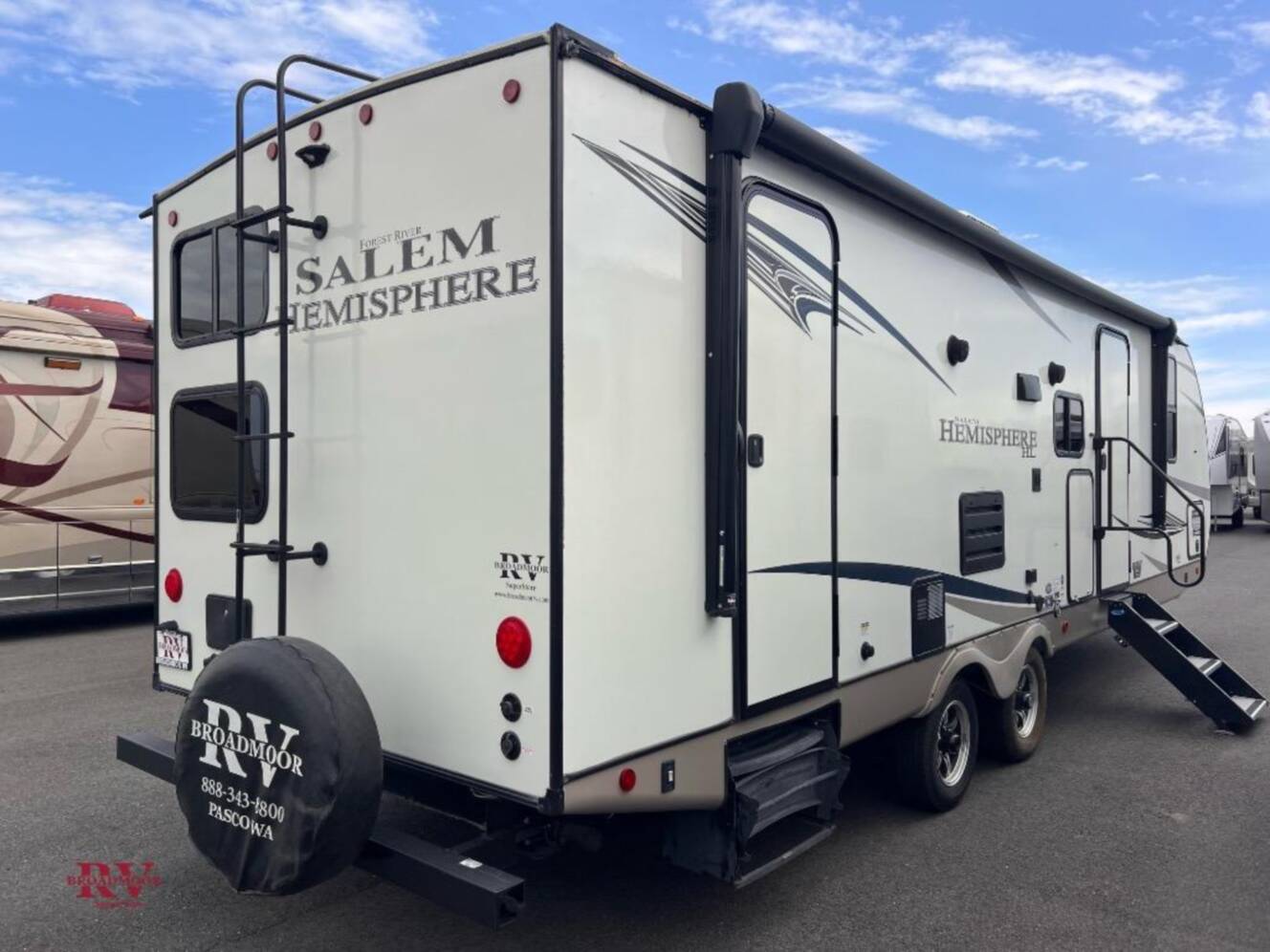A photo of this 2021 Forest River Rv Salem Hemisphere Hyper-Lyte 26BHHL