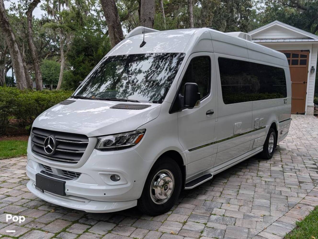 A photo of this 2023 Airstream Interstate Tommy Bahama E1 24GL