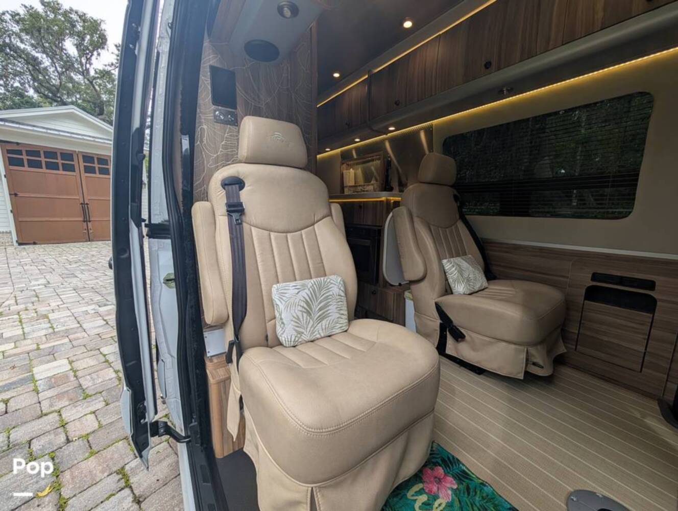 A photo of this 2023 Airstream Interstate Tommy Bahama E1 24GL
