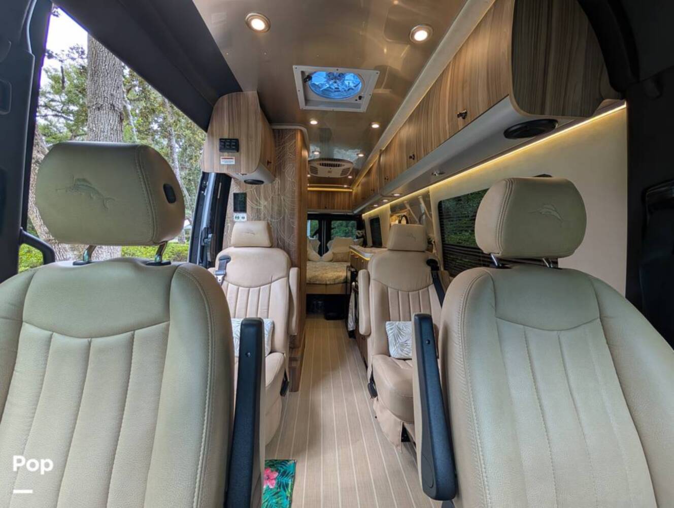 A photo of this 2023 Airstream Interstate Tommy Bahama E1 24GL