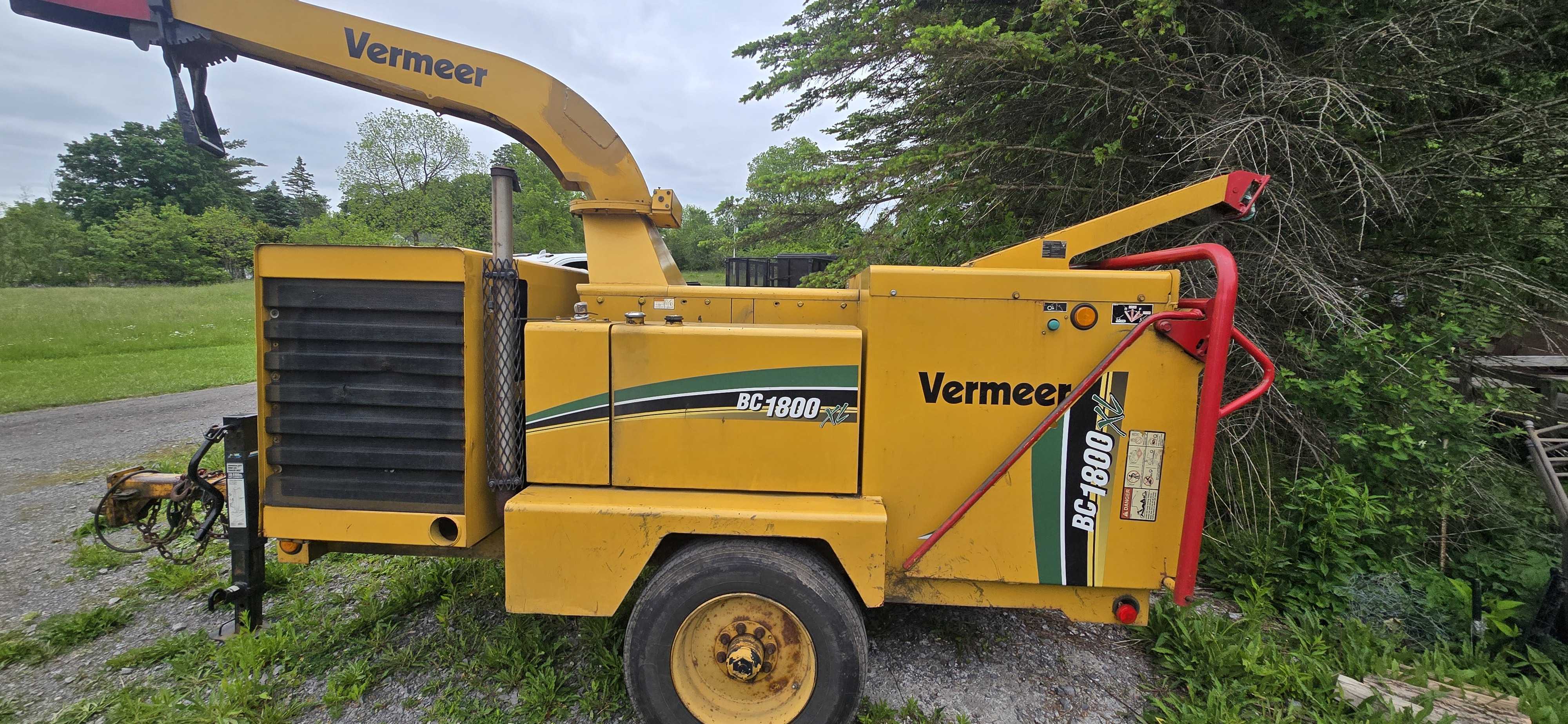 2005 VERMEER BC 1800 in Holley, NY