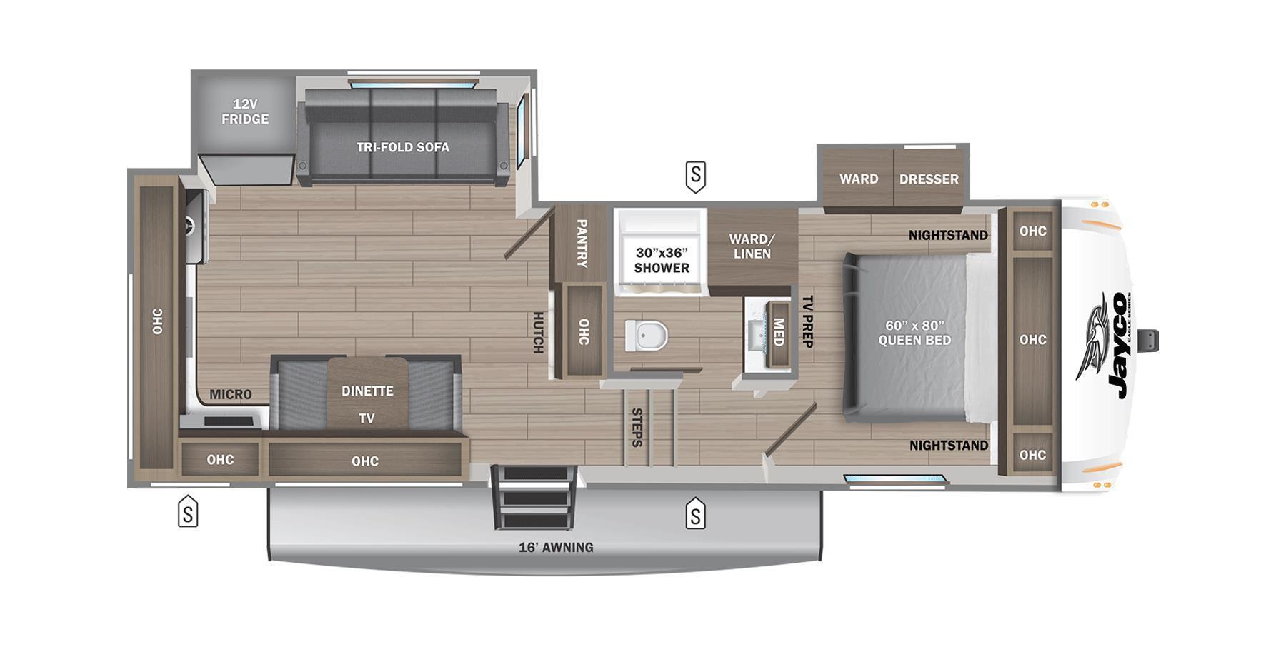 A photo of this 2026 Jayco Eagle SLE 24MLE