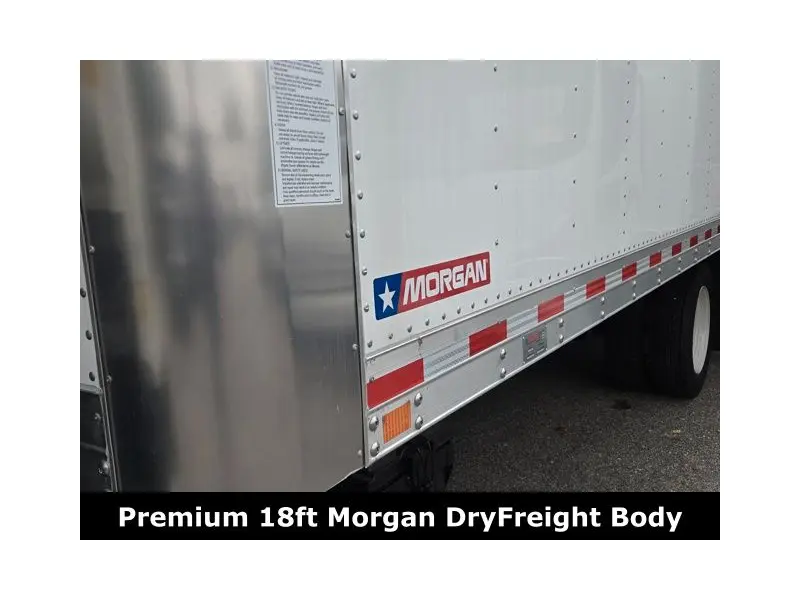 2024 Isuzu NPR XD Diesel w/ 18ft Morgan Dry Freight Body