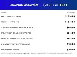 2026 CHEVROLET Silverado 3500HD