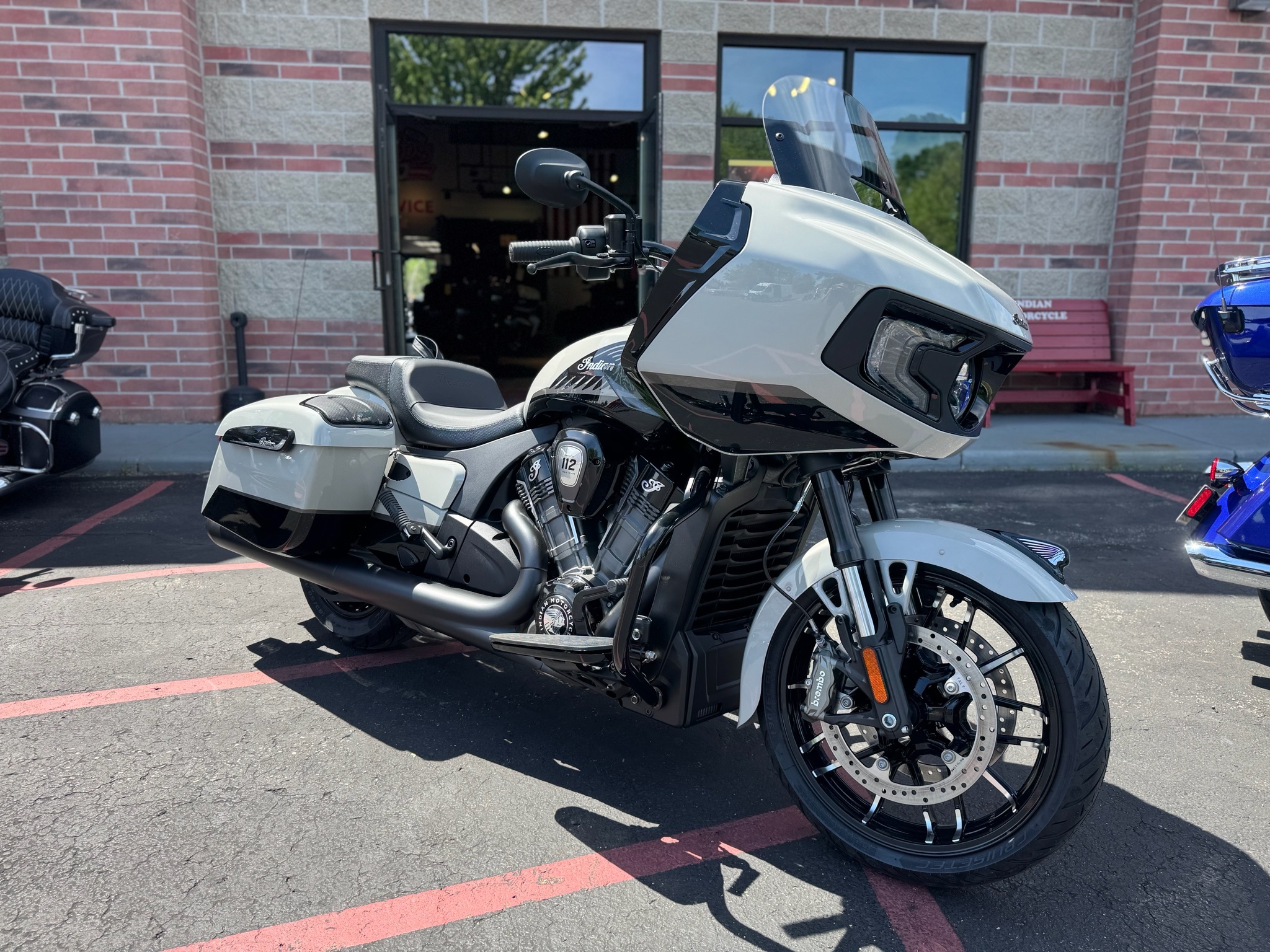 2026 Indian Motorcycle Challenger® Dark Horse® 112 with PowerBand Audio Packa DARK HORSE in Muskego, WI