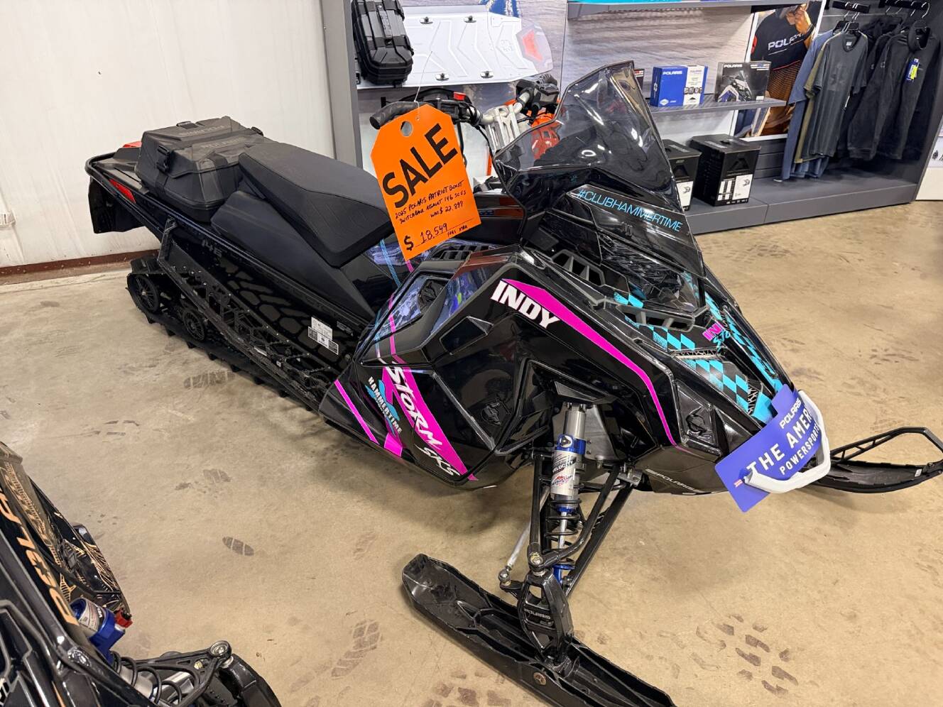 A photo of this 2025 Polaris Patriot Boost Switchback Assault 146 SC ES