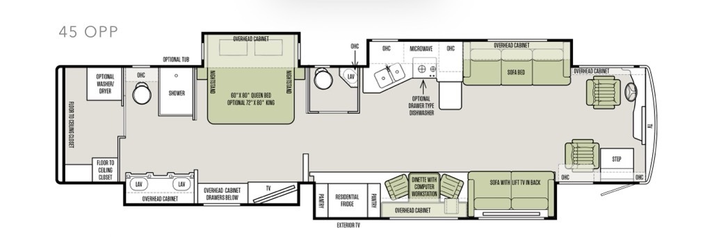 2017 Tiffin Motorhomes 45OPP in tucson AZ