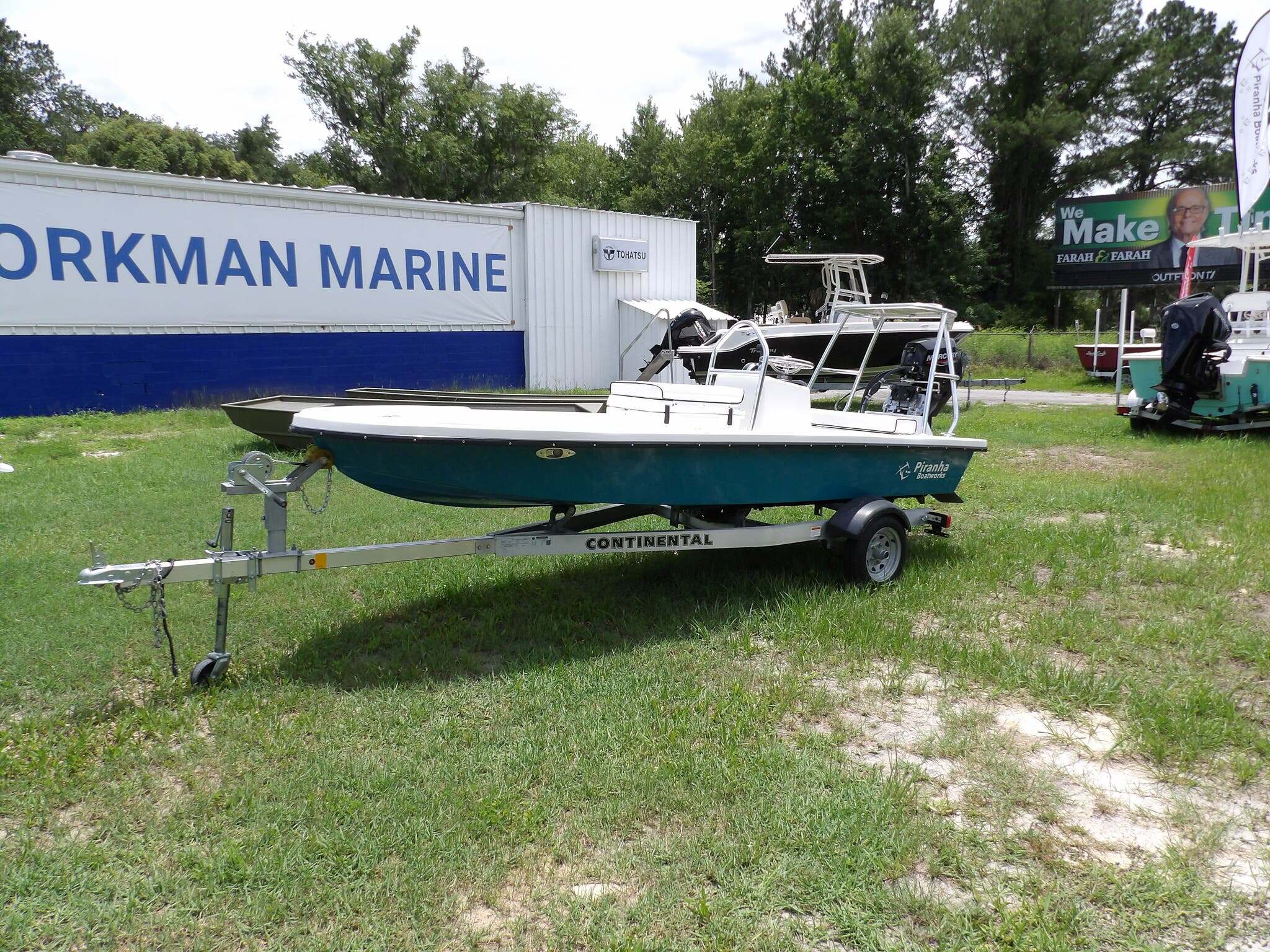 2027 Piranha Boatworks Raso P140 Flats Boat boat