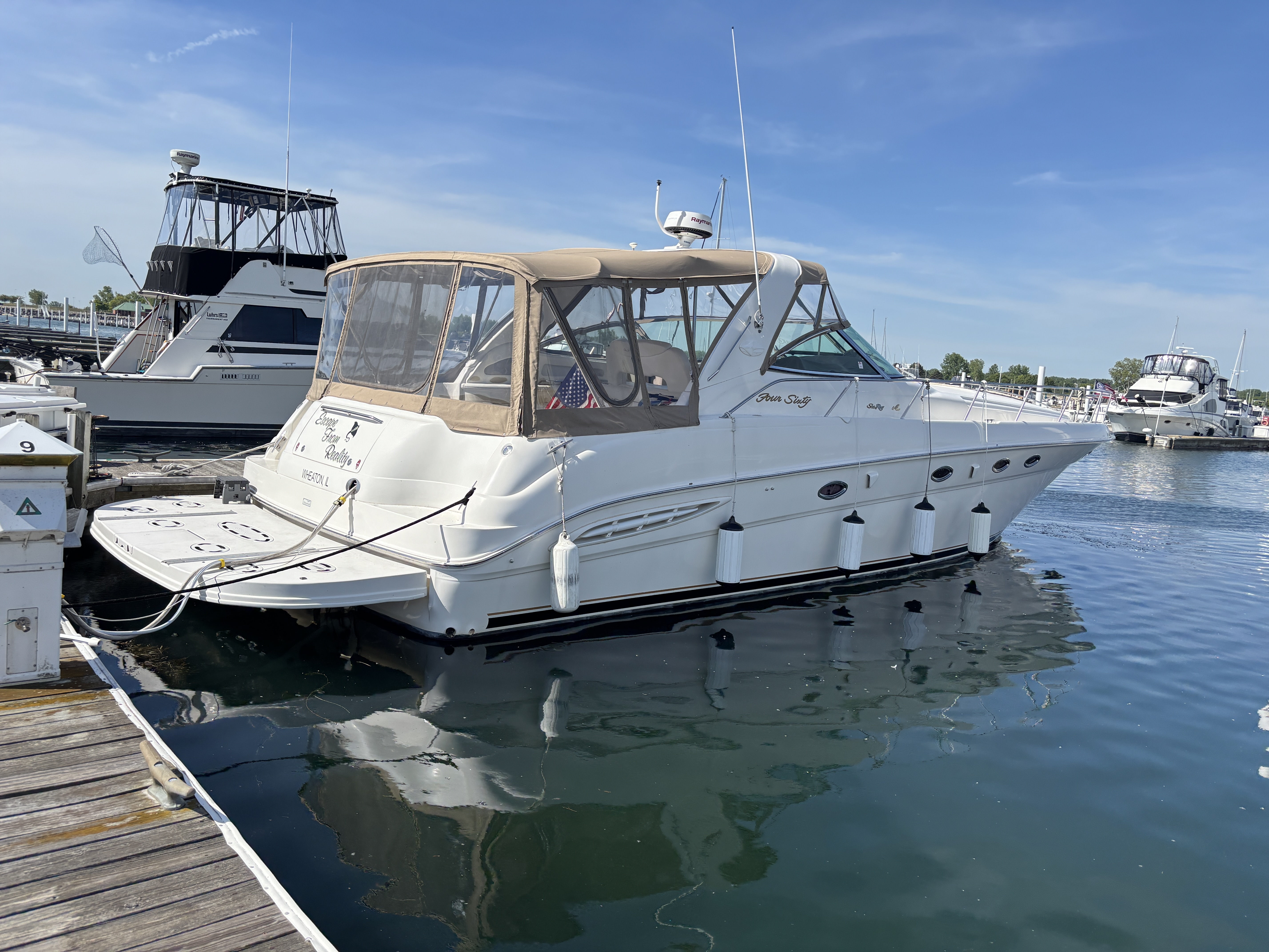 2000 Sea Ray 460 SUNDANCER in winthrop harbor IL
