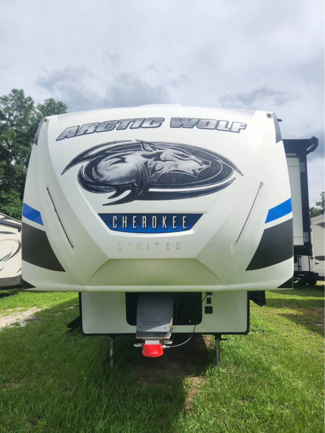 A photo of this 2019 Forest River ARCTIC WOLF 315TBH8