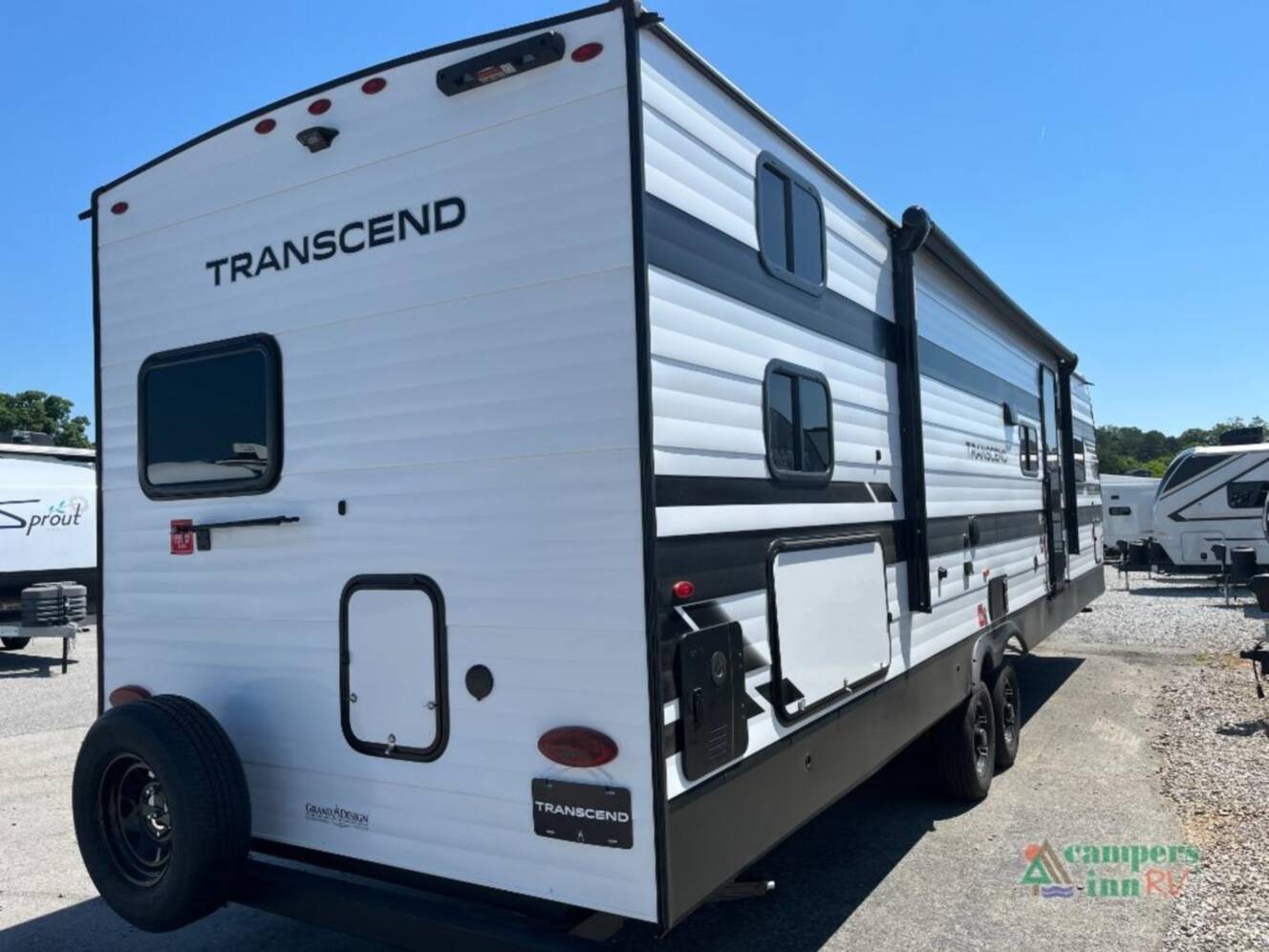 A photo of this 2027 Grand Design Transcend Xplor 335BHT