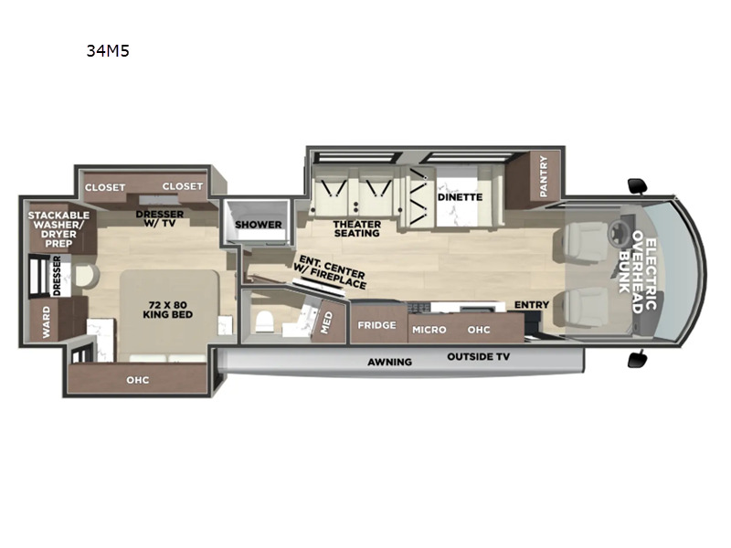 2026 Forest River Rv Georgetown 5 Series 34M5 5 SERIES GT5 34M5 in murray UT