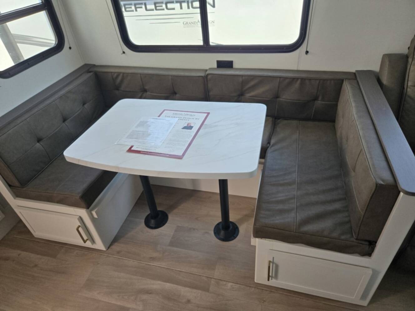 A photo of this 2026 Grand Design Transcend 335BHT
