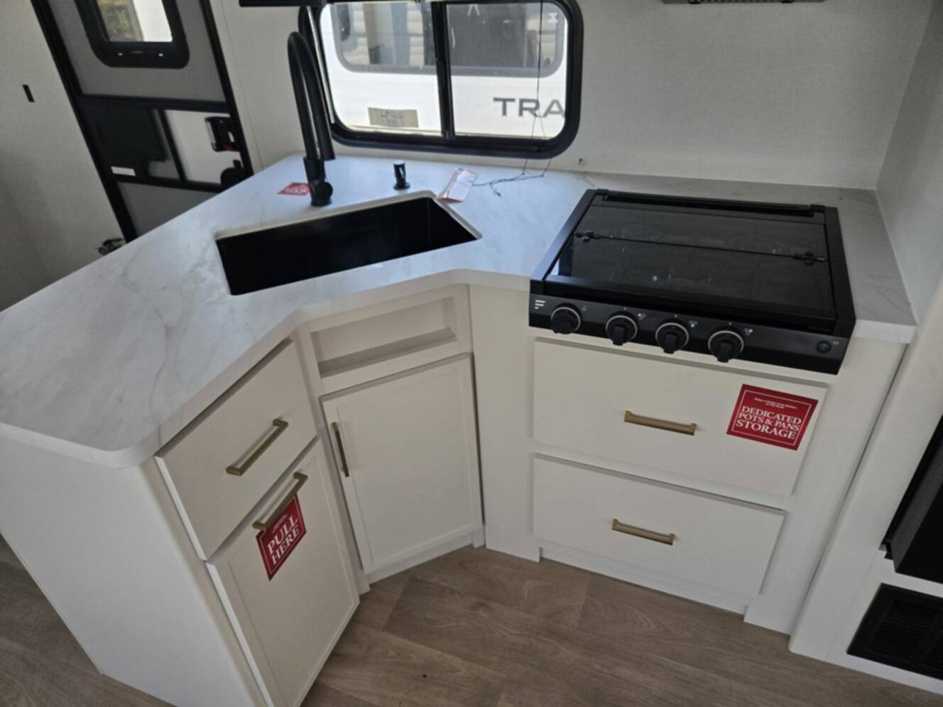 A photo of this 2026 Grand Design Transcend 335BHT