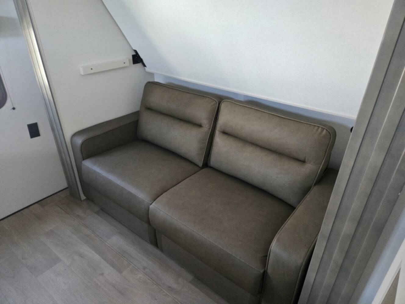 A photo of this 2026 Grand Design Transcend 335BHT