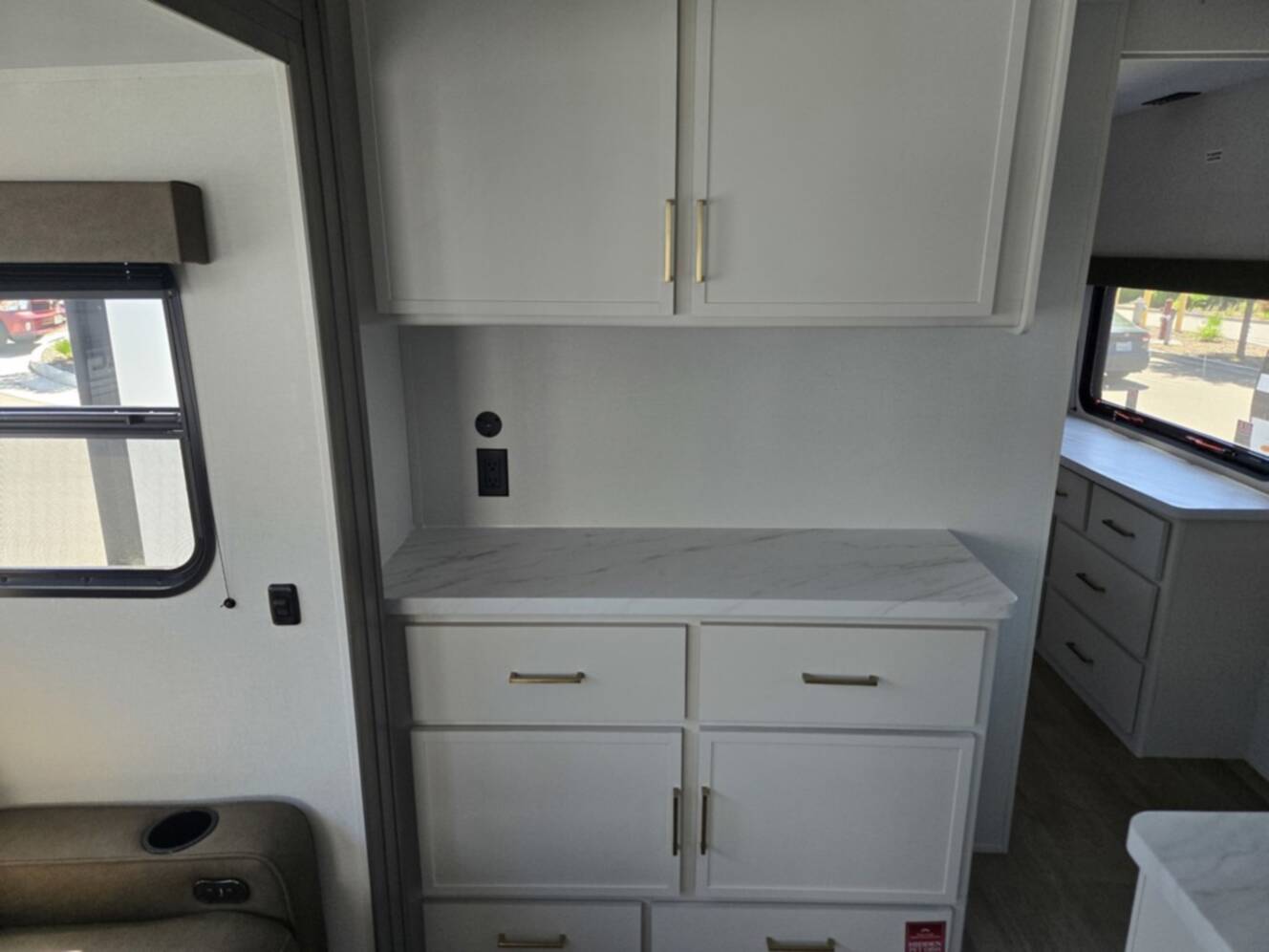 A photo of this 2026 Grand Design Transcend 335BHT