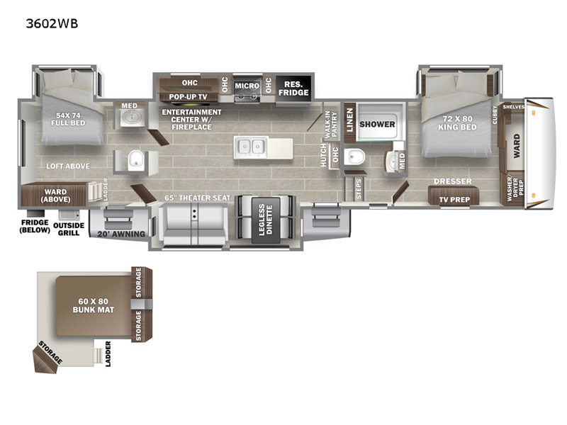 2023 Prime Time Rv Sanibel 3602WB in monroe WA