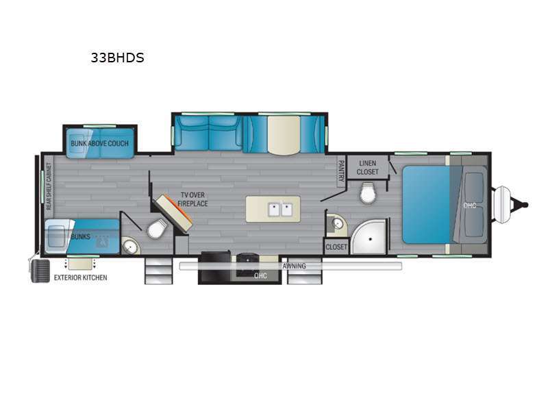 2022 Heartland North Trail 33BHDS in greer SC