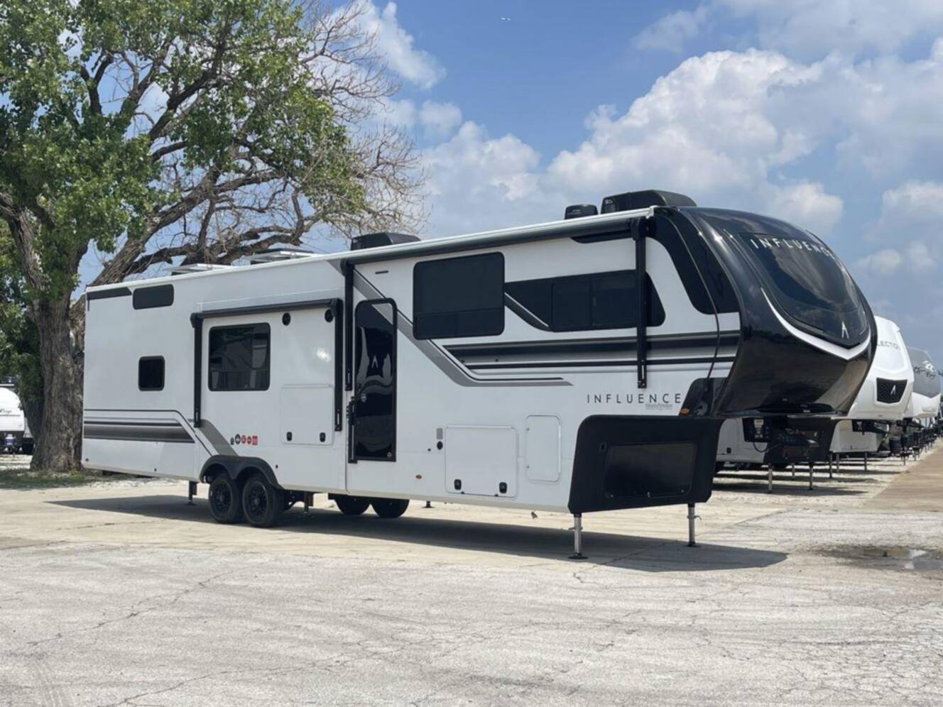 A photo of this 2027 Grand Design Influence 3804DS