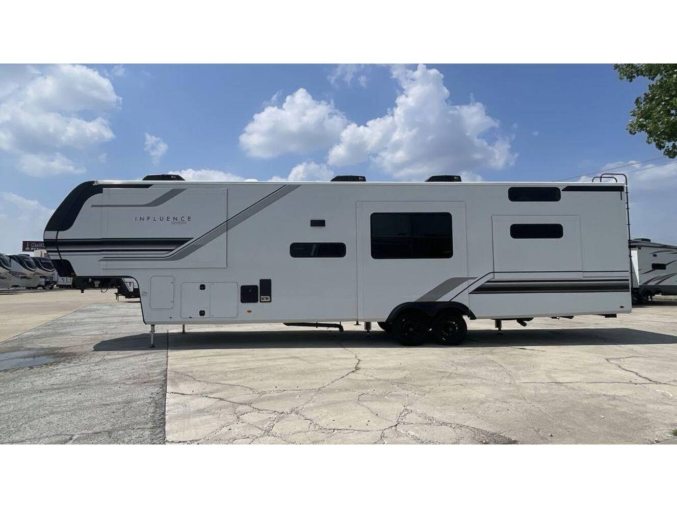 A photo of this 2027 Grand Design Influence 3804DS