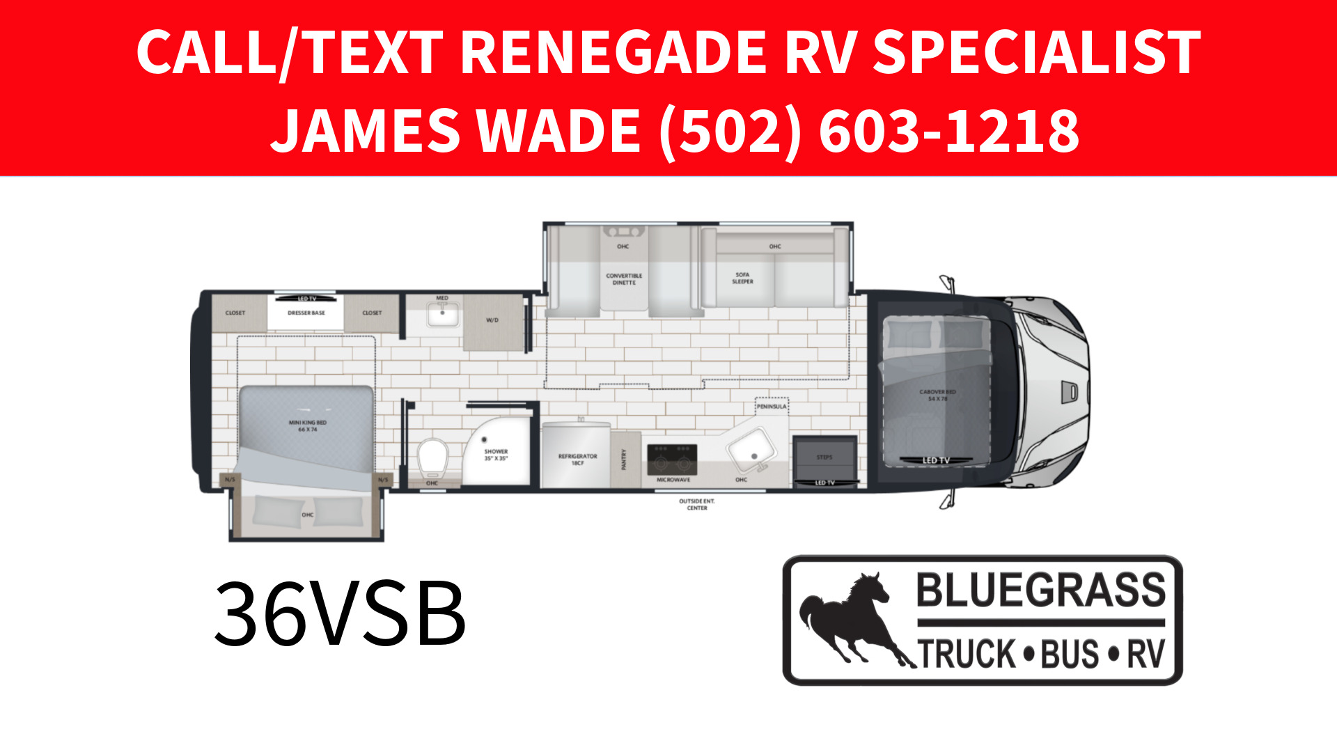 2027 Renegade VERONA 36VSB in georgetown KY