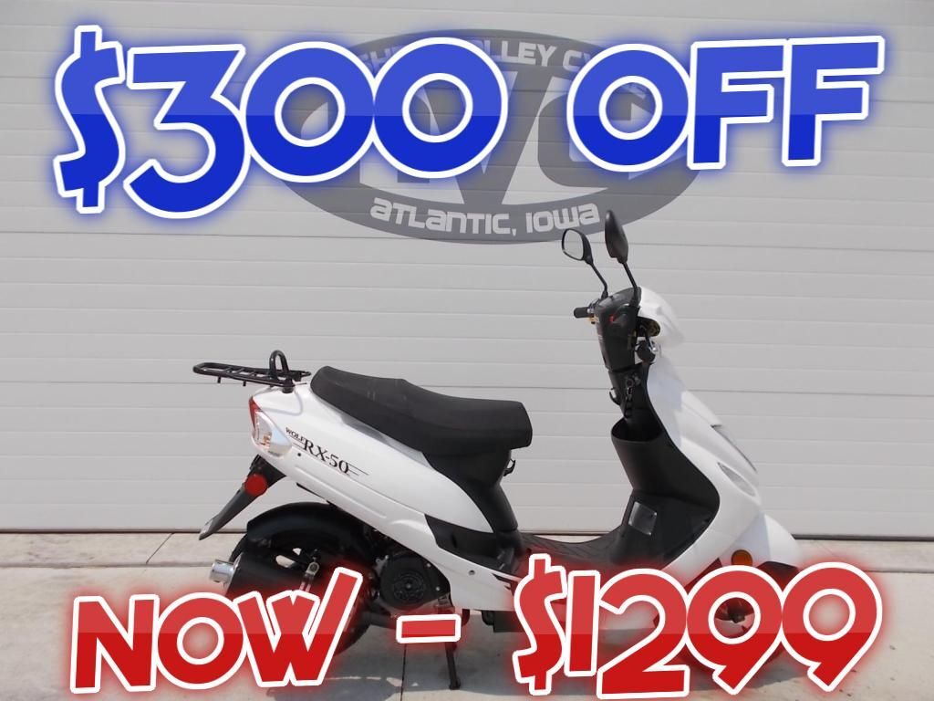2025 Wolf Brand Scooters RX-50 50 in Atlantic, IA