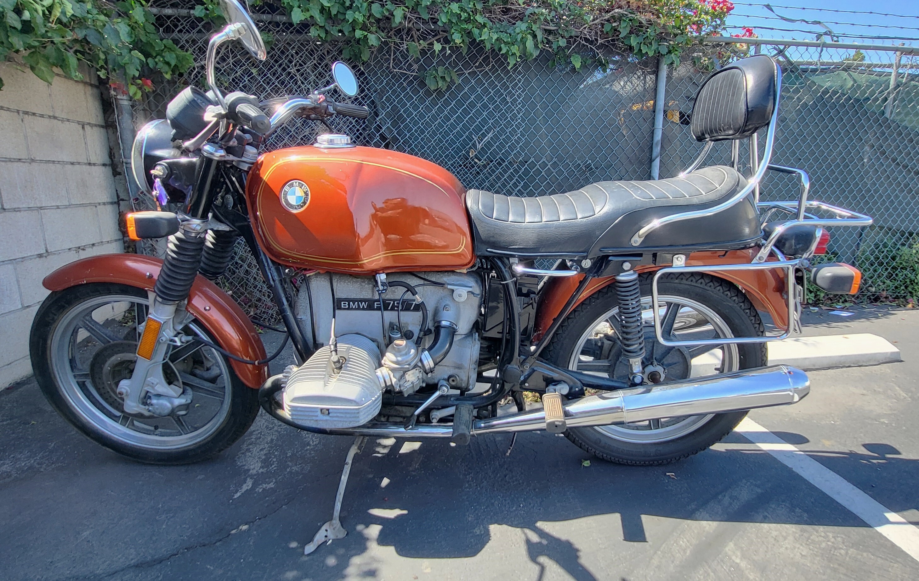1977 BMW R 75 /7 /7 in Palos Verdes Peninsula, CA