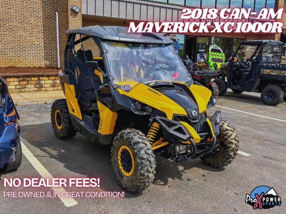 Used 2018 Can-Am Maverick Xc 1000R For Sale in Ooltewah, TN