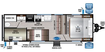 2021 Forest River East to West 27KNS in kennedale TX