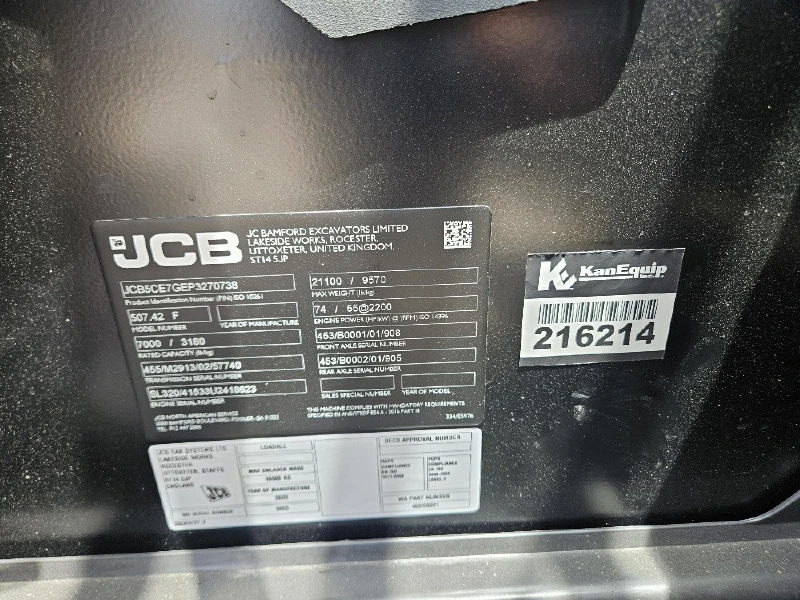 2023 JCB 507-42