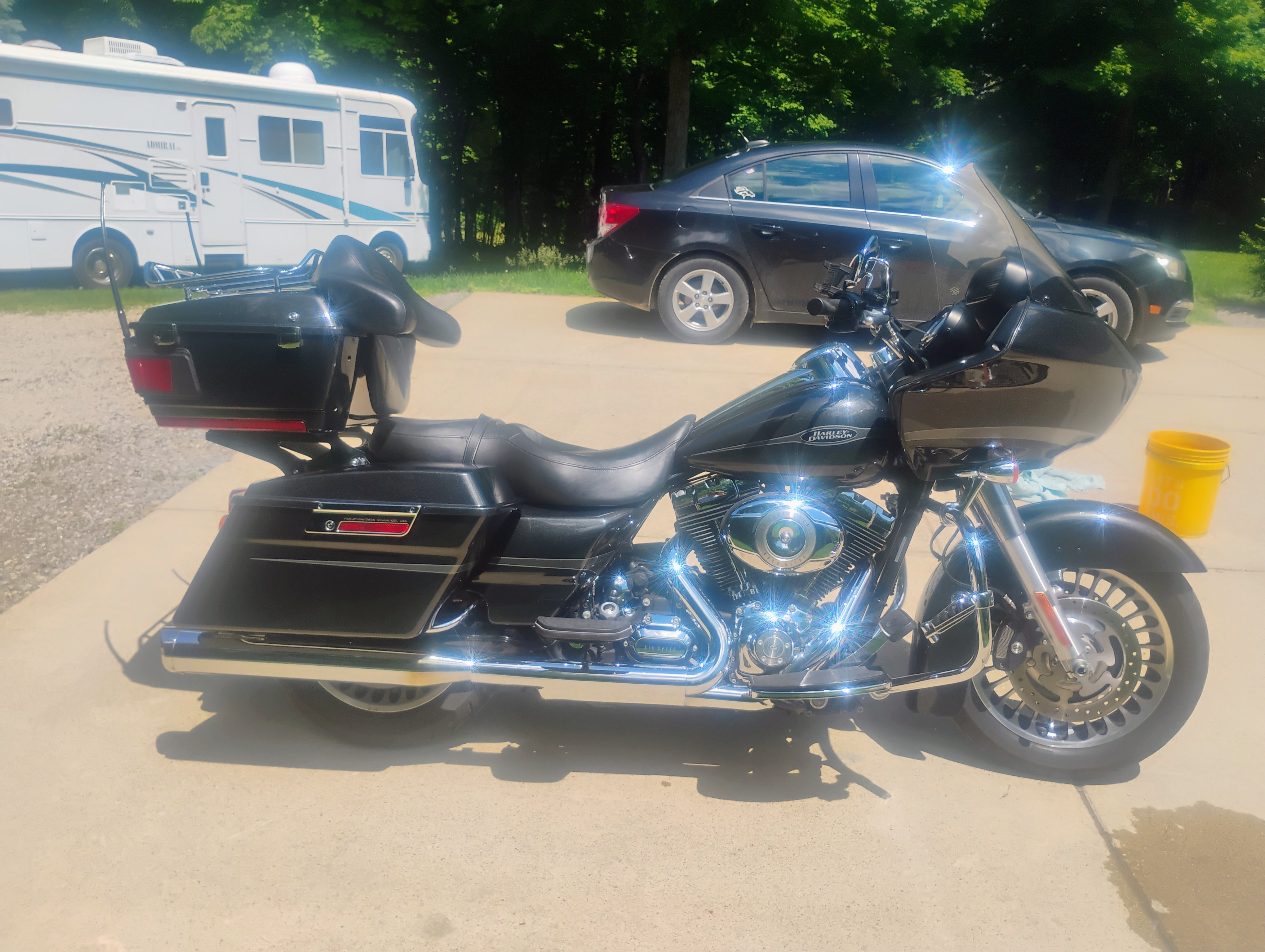 2009 Harley-Davidson ROAD GLIDE CUSTOM CUSTOM in Londsdale, MN
