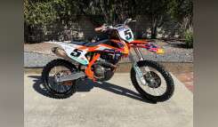 2016 KTM 450 SX-F FACTORY EDITION Mx motorcycle