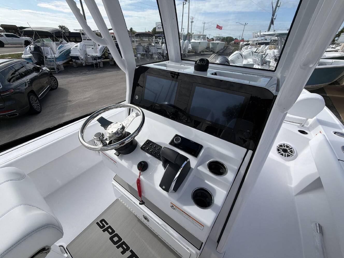 A photo of this 2026 Sportsman 267 Masters